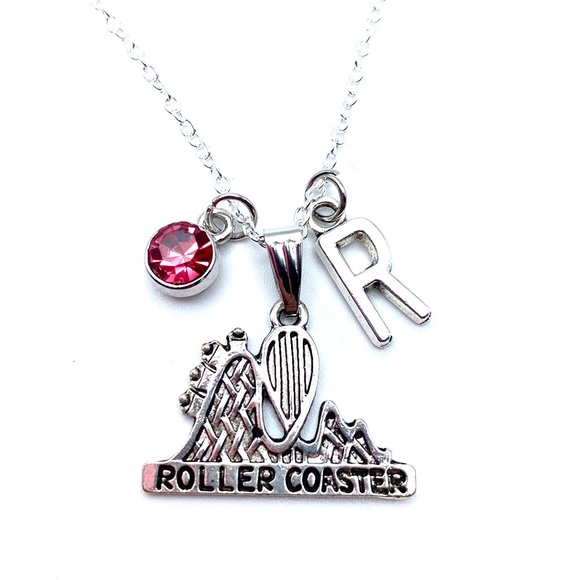Roller Coaster Necklace May Be Personalized - Picture 7 of 8
